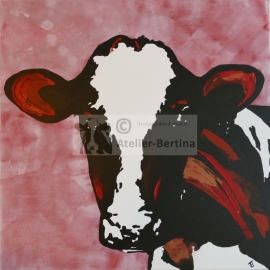 Cow acrylic painting