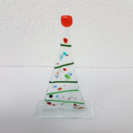 Kerstboom glasfusion
