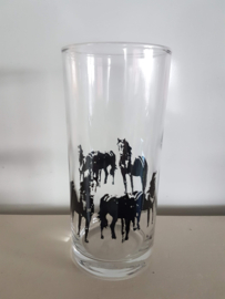 Paarden longdrinkglas