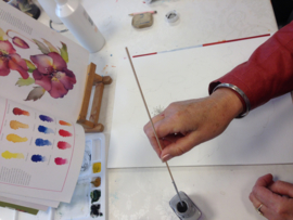 10 schilder lessen acryl en aquarel. Atelier-Bertina te Raalte