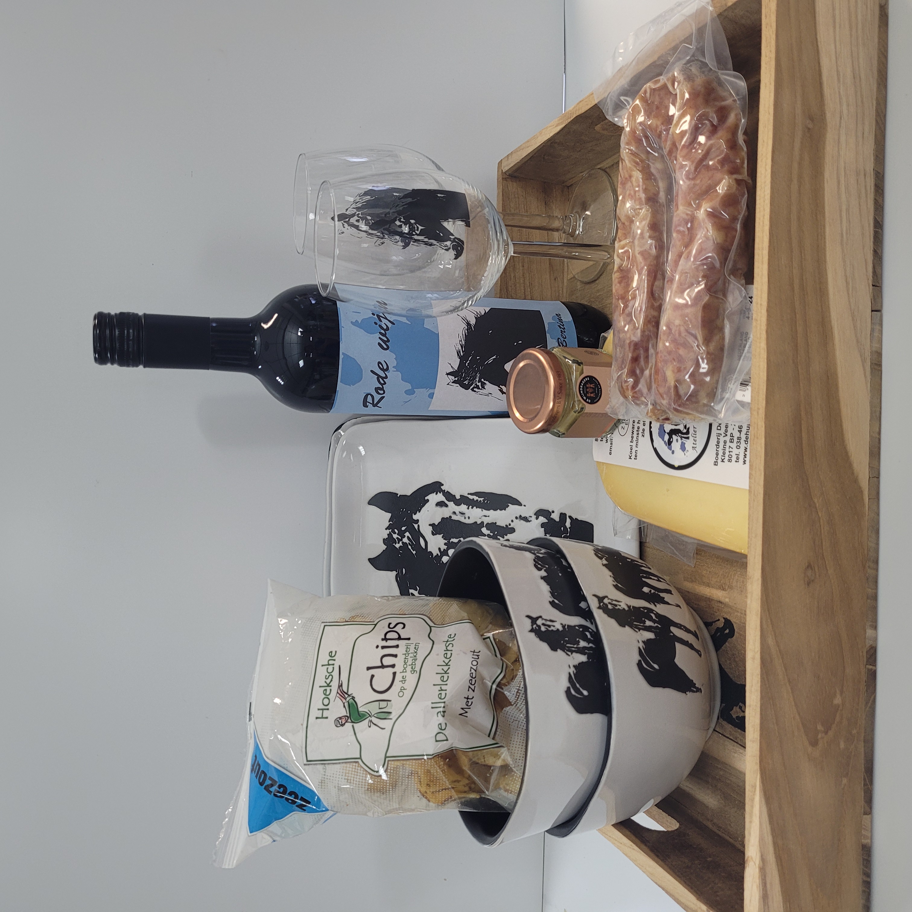 Paarden wijn geschenken/cadeau pakket