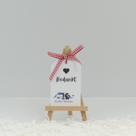 Paard servies set voor 4 personen