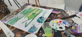 Zijde schilderen workshop