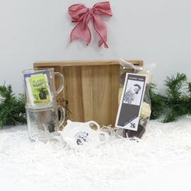 Haan / kip kerst geschenken / cadeau pakket