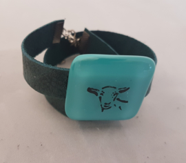 Bracelet with goat