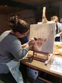 Resultaten: woensdag 30 oktober 2019 workshop schilderen in Collendoorn