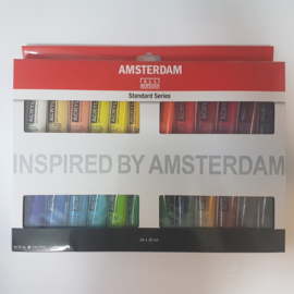 24 x 20 ml Acrylverf Amsterdam