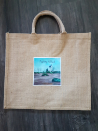 Jute shopper tas (Prachtig Salland)