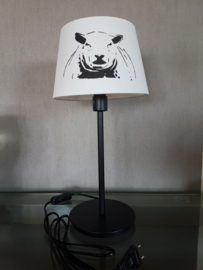 schaap lamp met ronde poot