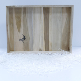 Kievit dienblad teak hout