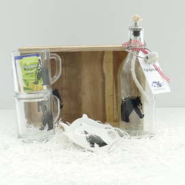 Friese paarden geschenken/cadeau pakket