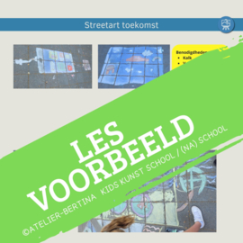 Les: Pleinart / straatkunst. Op school of na schoolsaanbod