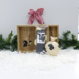 Koe kerst geschenken / cadeau pakket