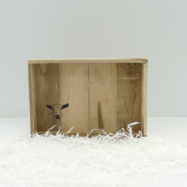 geit dienblad teak hout