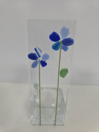 Sfeerlichtje bloemen glasfusion