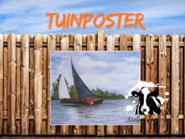 Skûtsje tuinposter