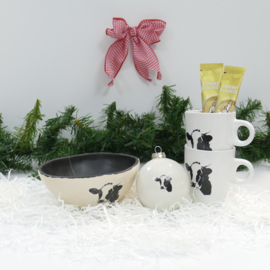 Koe kerst geschenken / cadeau pakket