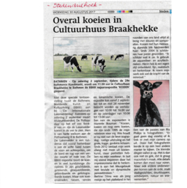 najaar 2017 Koeien expositie Bathem