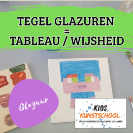 Les: De magie van tegels, klei tot glazuur. Op school of na schools aanbod