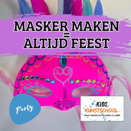 Les: Maskers maken. Op school of na schools aanbod