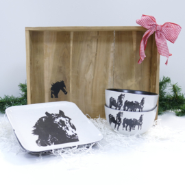 Paard geschenken / cadeau  kerst pakket