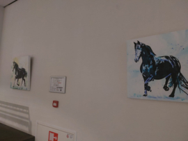 Raalter beeldend kunstenares Bertina Tilma exposeert tijdens Grote Jaarlijkse Hengstenkeuring in WTC Leeuwarden, 2026