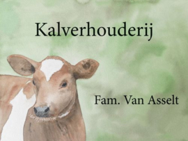 Kalf: bedrijfsnaambord ontwerp 1a