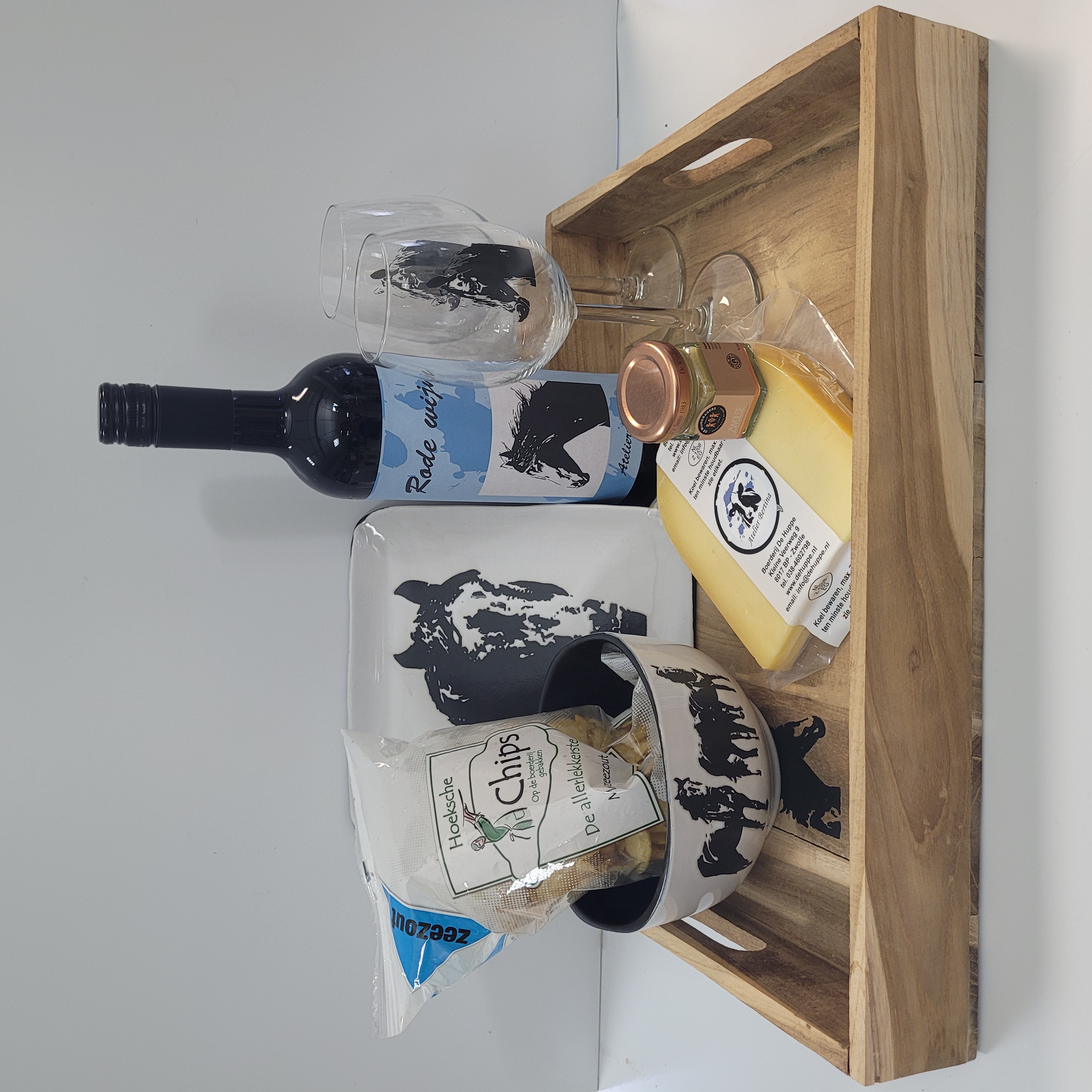 Paarden wijn geschenken/cadeau pakket