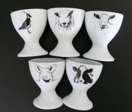 Egg holder cow