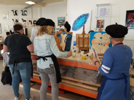 Resultaten: 21 april 2018 vriendinnen schilder workshop met catering