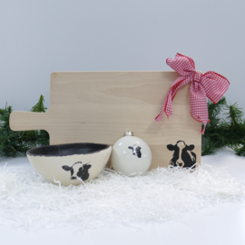 Koe kerst geschenken / cadeau pakket