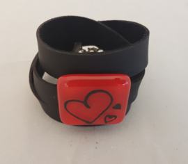 Armband met hart