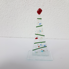 Kerstboom glasfusion