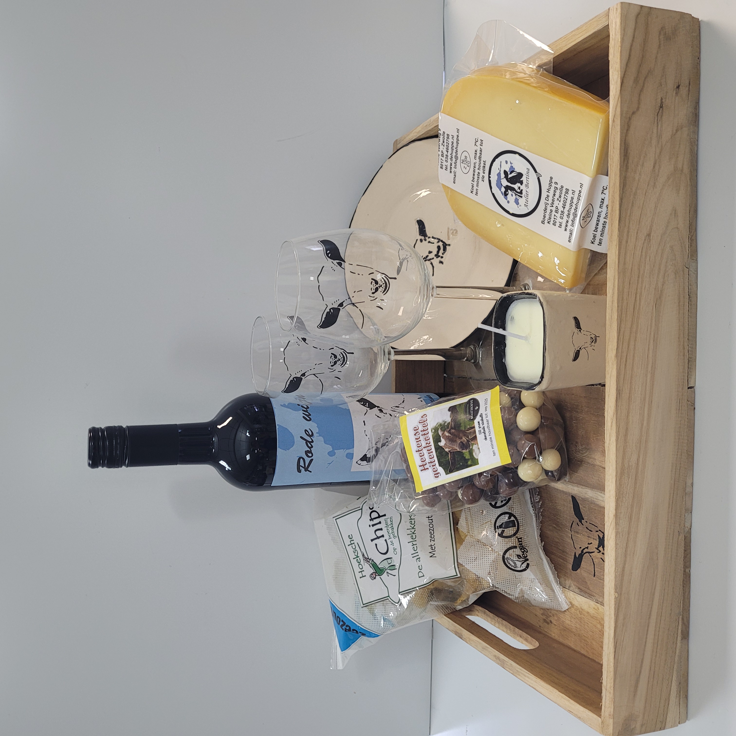 Geiten wijn geschenken/cadeau  pakket
