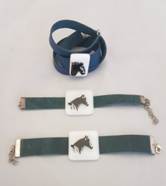 Armband met paard