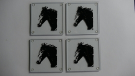 Coasters (cow, horse en birds)