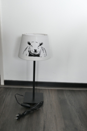 schaap lamp met ronde poot