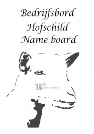 Goat company name Board, design 8