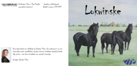 Lokwinske, kaart Friese paarden