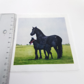 Paarden stofje 10 cm