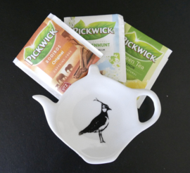 Tea bag / tea tip holder lapwing