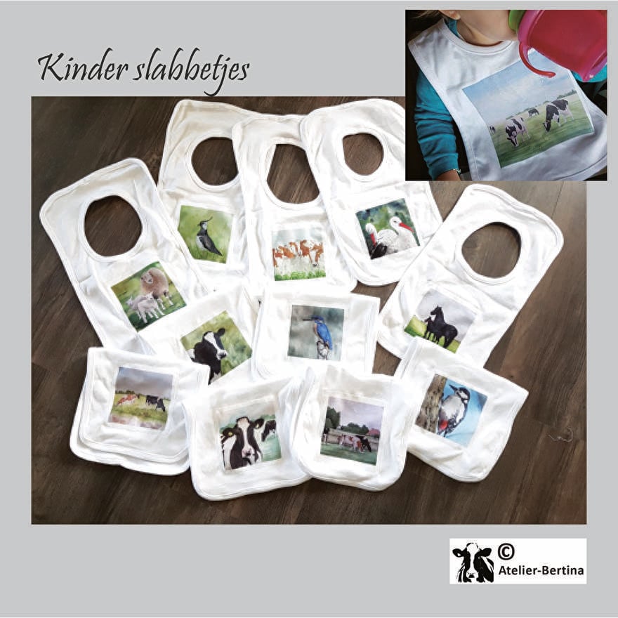 slab baby kind koe paard geit varken schaap kievit vogel zeehond varken kunst