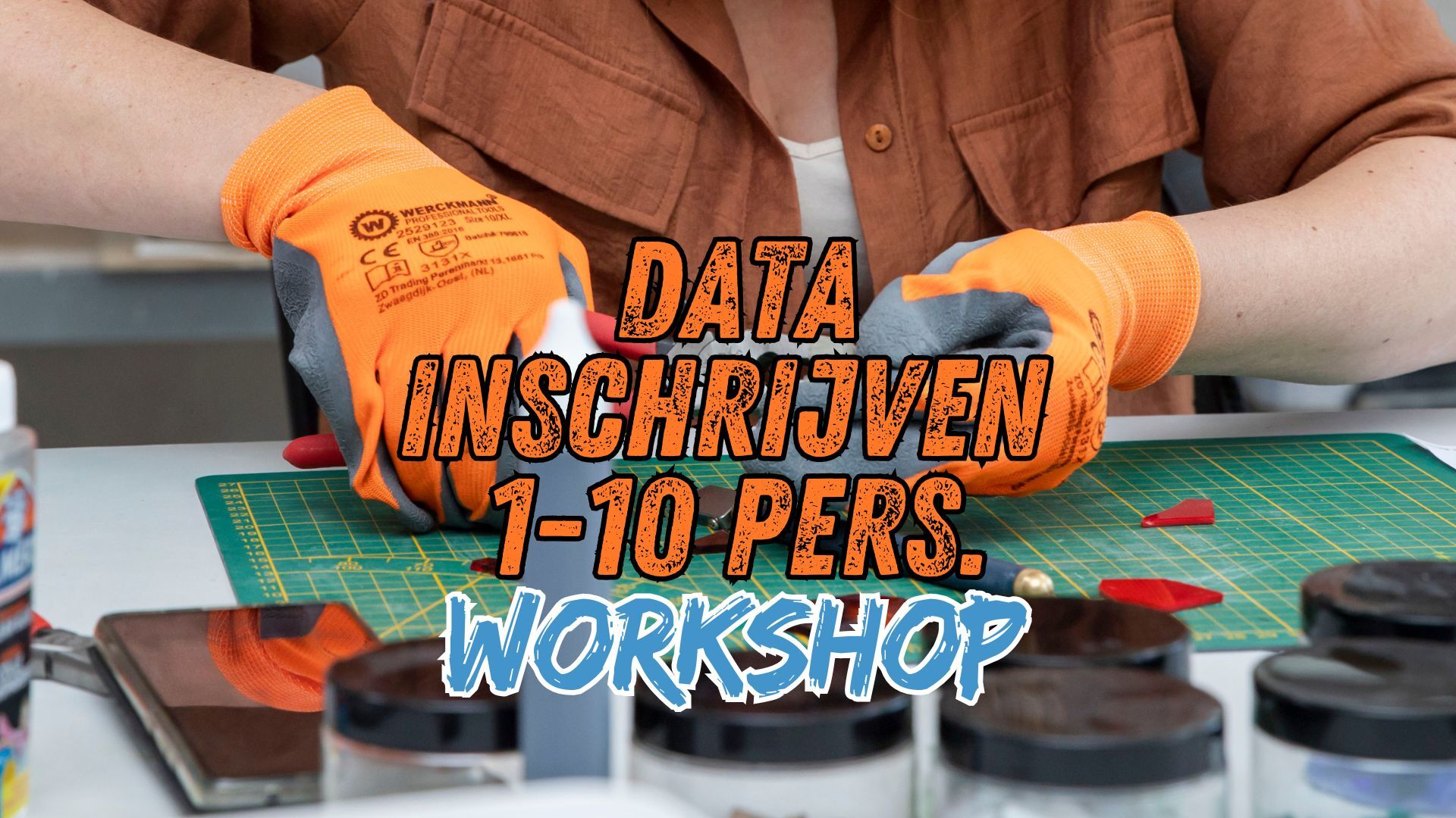 Data inschrijven workshop 1 perdoon tot 10 personen schilderen glas keramiek raalte overijssel