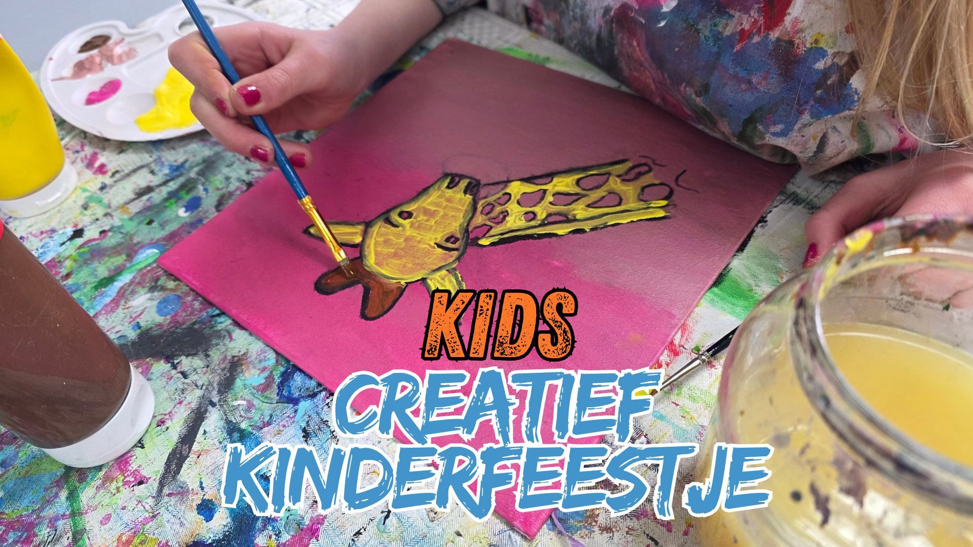 creatief kunst kinderfeestje raalte overijssel