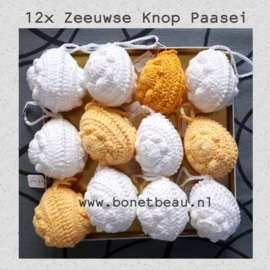 12x Zeeuwse Knop Paasei