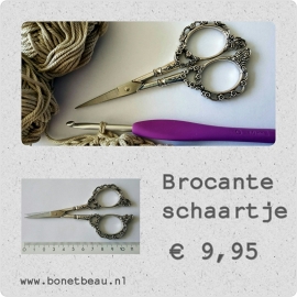 Brocante borduurschaar