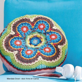 Haakpatroon Mandala Blauw GRATIS