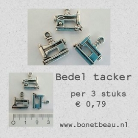 Bedel tacker per 3 stuks