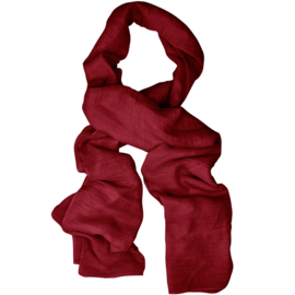 Sjaal Sun Bordeaux Rood