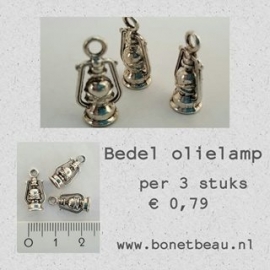 Bedel Olielamp per 3 stuks